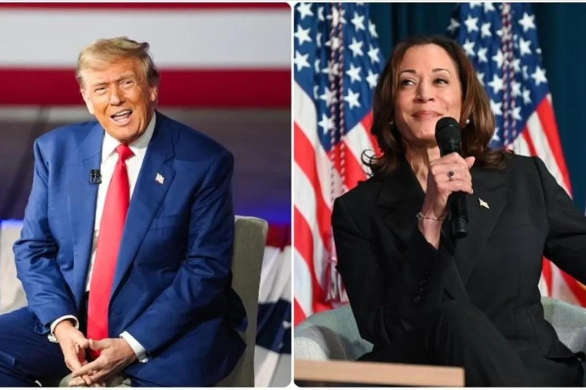 Persaingan Ketat Antara Kamala Harris dan Donald Trump Pemilu Presiden AS 2024